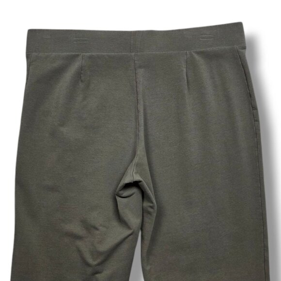 Pure Jill Slim Leg Pants Womens‎ Large Green Pull On Mid Rise Pima - Picture 6 of 10